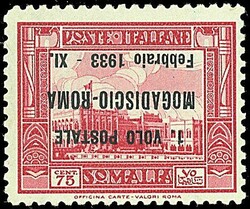 1933 - Roma - Mogadiscio / Tentativo di collegamento rapido - ...