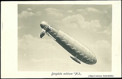1913 - ZEPPELIN - Dirigibile M3 - Cartolina nuova / [Lettera / busta ]