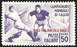 1934 - Calcio (75/79*A) Serie cpl. 9 val. SPL (2.600,00) / [Nuovo con ...