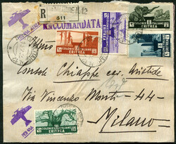 3555: Colonias italianas Cuestiones generales - Military mail stamps