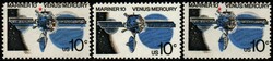 Spazio 1975 Stati Uniti Missione Spaziale MARINER 10, tre esemplari ...