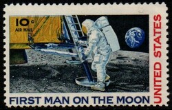 Spazio 1969/70 Stati Uniti Primo Uomo sulla Luna, sei FDC più cinque ...