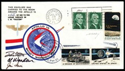 Spazio 1971 Stati Uniti, cosmogramma APOLLO 15 allunato, busta n° ...