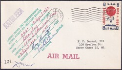 Stati Uniti Kathleen 1962 tentativo di record transcontinentale per ...