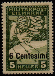 Occupazione Austriaca 1918 espressi, 2 valori (N° 1/2)