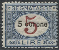 Dalmazia 1919/22 tutti i francobolli emessi, 14 valori (N° 1/8 + E ...