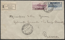 Libia 21 Aprile 1939 raccomandata affrancata per 1,75 L. , diretta a ...