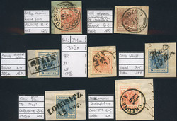 4745345: Österreich Abstempelungen Böhmen