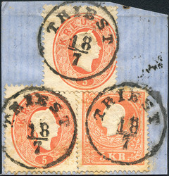 4745060: Austria 1860 Issue