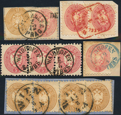 4745070: Österreich Ausgabe 1863/64