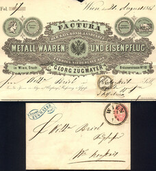 4745065: Österreich Ausgabe 1863 - Stempelmarken