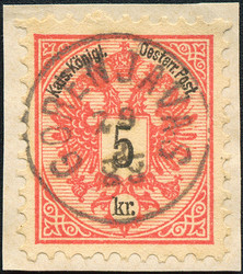 4745085: Österreich Ausgabe 1883