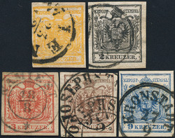 4745050: Österreich Ausgabe 1850