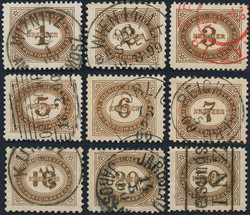 4745: Austria - Postage due stamps
