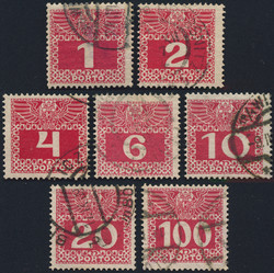 4745: Austria - Postage due stamps