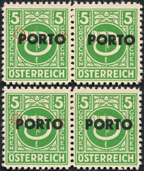4745: Austria - Postage due stamps