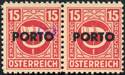 4745: Austria - Postage due stamps