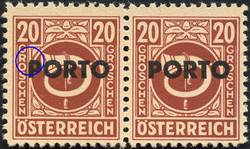 4745: Austria - Postage due stamps