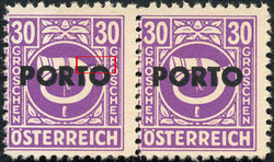 4745: Austria - Postage due stamps