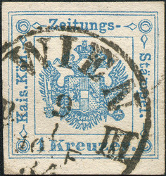 4760: Timbre fiscal d’Autriche Journal - Newspaper stamps