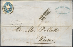 4745060: Austria 1860 Issue - Cancellations and seals