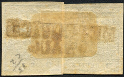 Österreich, 1850, ANK-Nr. 5 H I, 9 Kreuzer, 'blau', Magistirs P ? & ...