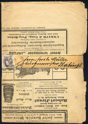 Österreich, 1867, Zeitungsmarke, ANK-Nr. 42 III, 1 Kreuzer, 'lila', ...