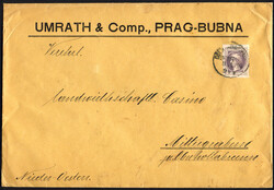 Österreich, 1867, Zeitungsmarke, ANK-Nr. 42 III, 1 Kreuzer, 'lila', ...