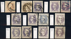 Österreich, 1867, Zeitungsmarken, ANK-Nr. 42 Ia - III (13), alle ...