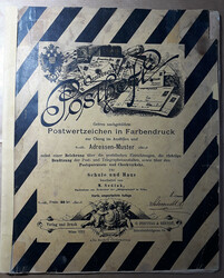 Österreich, 1898/1916, tolle Sammlung Postformulare für Schulzwecke ...