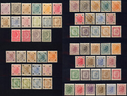 Österreich, 1899/1907, ANK-Nr. 69 - 96 &amp; 105 - 138, ...