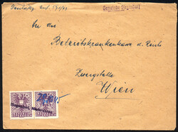 Österreich, Burgenland, 1945, ANK-Nr. 717 (2), 6 Pfennig, 'violett', ...