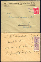 Österreich, Burgenland, 1945, ANK-Nr. 720, 12 Pfennig, auf Brief mit ...