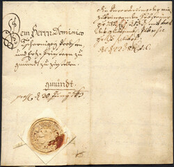 Österreich, Kärnten, 1763, doppeltschwerer Brief von 'Nikolaus ...