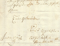 Österreich, Kärnten, 1769, Cito-Botenbrief, von Gmünd in ...