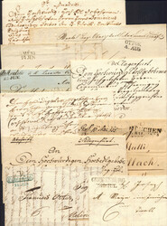 Österreich, Kärnten, 1718/1848, Partie (10) Briefe, je von bzw. mit ...