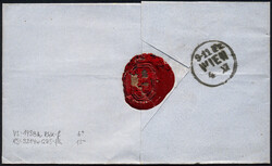 Österreich, Krain, 1860/61, ANK-Nr. 20 (3), 5 Kreuzer, 'rot', auf ...