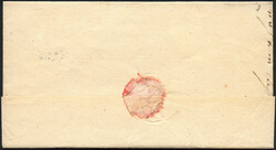 Österreich, Mähren, 1845, Faltbriefhülle mit klarem blauem ...