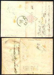 Österreich, Kroatien-Slavonien, 1850, 2 Briefe inklusive ...