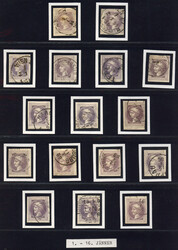 Österreich, 1867, Zeitungsmarken, ANK-Nr. 42, Stempel-Datum-Sammlung ...