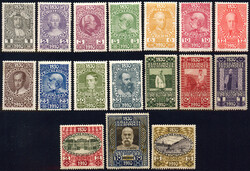 Österreich, 1910, ANK-Nr. 161 - 177, '80. Geburtstag Kaiser Franz ...