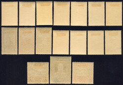 Österreich, 1910, ANK-Nr. 161 - 177, '80. Geburtstag Kaiser Franz ...