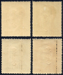 Österreich, 1945, ANK-Nr. 693 II - 696 II, 'Grazer Aushilfsausgabe, ...
