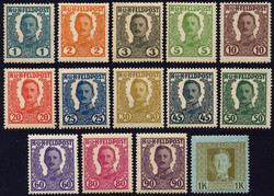 Österreich, Feldpost, 1918, ANK-Nr. I - XIV, 'Feldpost IV', ...