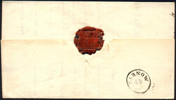 Österreich, Galizien, 1860/61, ANK-Nr. 20, 5 Kreuzer, 'rot', auf ...