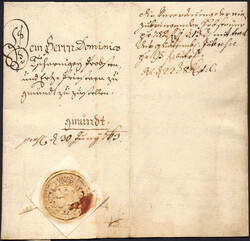 Österreich, Kärnten, 1763, doppeltschwerer Brief von 'Nikolaus ...