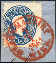 4745060: Österreich Ausgabe 1860 -