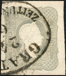 4745062: Österreich Zeitungsmarke 1861 -