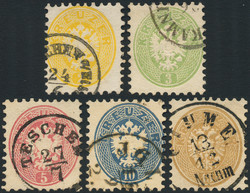 4745070: Österreich Ausgabe 1863/64