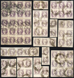 4745082: Austria Newspaper Stamp 1867/80